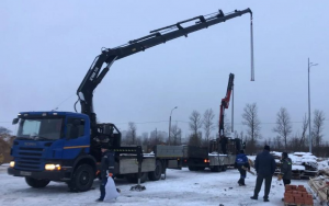 Перевозка бытовок манипулятором: Контранс