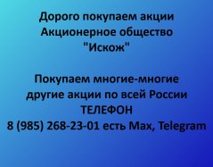 Покупаем акции «Искож» по выгодной цене!
